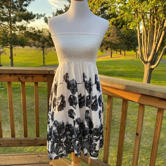 Cristina Love Dresses Cristina Love Smocked Strapless Tube Dress